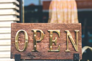 New Year's Eve nicholasville: wooden sign that open in gold