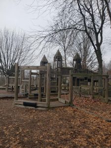 picture of shillito park, a wooden playground