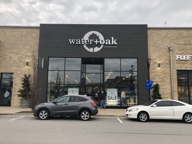 water + oak store front